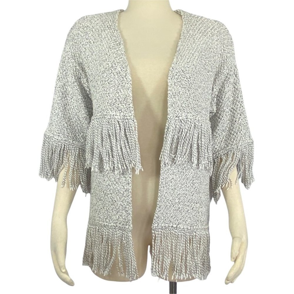 Cupcakes and Cashmere Calypso fringed sweater - Picture 2 of 9